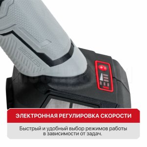 Шлифмашина угловая аккумуляторная бесщёточная P.I.T. PWS20H-125B СОЛО