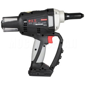 Пистолет заклёпочный аккумуляторный бесщёточный P.I.T. PRG20H-5A СОЛО