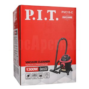 Пылесос строительный сетевой P.I.T. PVC15-C