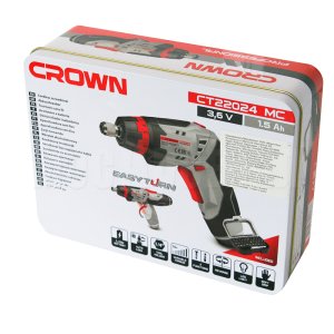 Аккумуляторный шуруповерт CROWN CT22024 MC