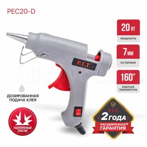 Пистолет клеевой сетевой P.I.T. PEC20-D