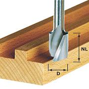 Фреза пазовая спиральная Festool HS Spi S8 D10/30