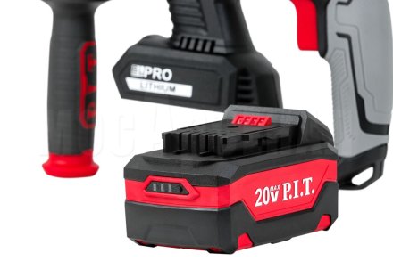Перфоратор SDS-Plus аккумуляторный бесщеточный P.I.T. PBH20H-22B/1