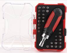 Набор бит с рукояткой P.I.T. ADVANCE HSDR04-0029