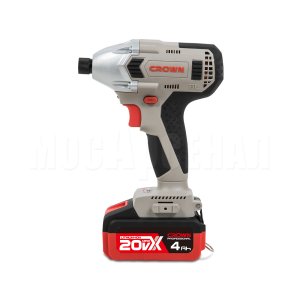 Аккумуляторный ударный винтоверт CROWN CT22021HX-4 TB