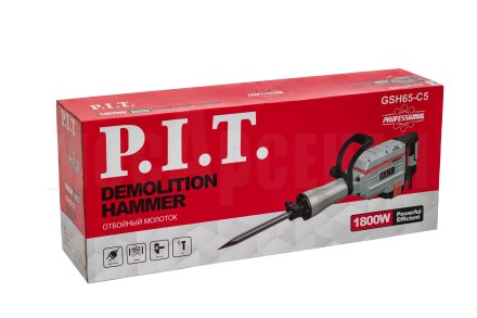 Молоток отбойный HEX30 сетевой P.I.T. GSH65-C5