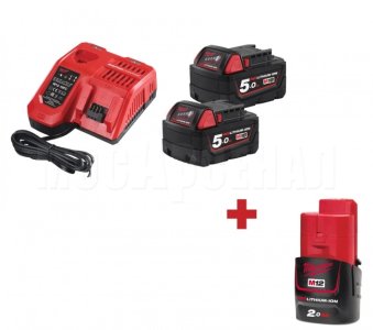 Энергокомплект Milwaukee M18 NRG-502
