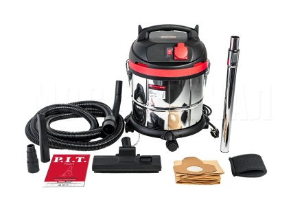 Пылесос строительный сетевой P.I.T. PVC20-C МАСТЕР
