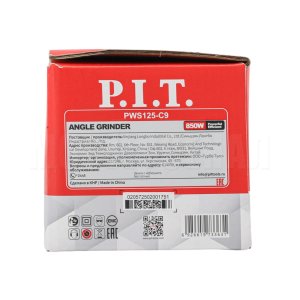 Шлифмашина угловая сетевая P.I.T. PWS125-C9