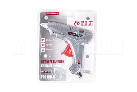 Пистолет клеевой сетевой P.I.T. PEC100-C