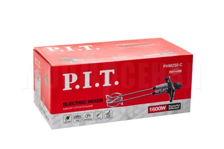 Миксер строительный сетевой P.I.T. PHM250-С