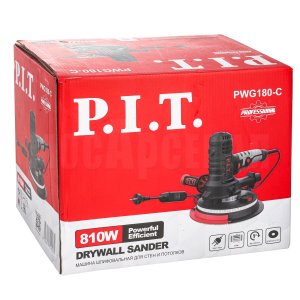 Шлифмашина для стен и потолков сетевая P.I.T. PWG180-C