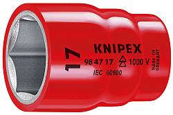 Торцовая головка для винтов с шестигранной головкой Knipex KN-984717