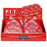 Диск отрезной по металлу и нерж. стали P.I.T. DRUA ACTW01-1250C