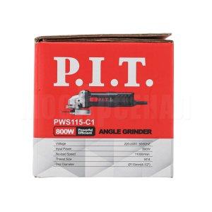 Шлифмашина угловая сетевая P.I.T. PWS115-C1