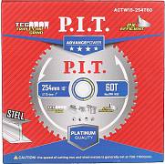 Диск пильный по металлу P.I.T. ACTW15-254T60
