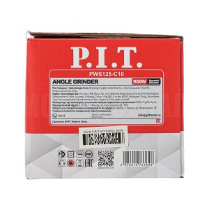 Шлифмашина угловая сетевая P.I.T. PWS125-C10