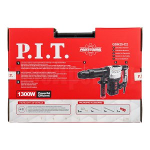 Молоток отбойный SDS-MAX сетевой P.I.T. GSH25-C2