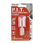 Шарошка абразивная цилиндрическая закругленная P.I.T. APLS15-CD16