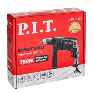 Дрель ударная сетевая P.I.T. PSB13-C2