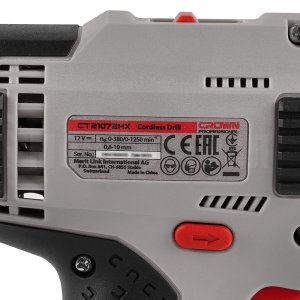 Аккумуляторный шуруповерт CROWN CT21072HX-2 BMC