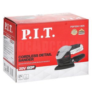 Шлифмашина дельтовидная аккумуляторная P.I.T. PSP20H-140A СОЛО