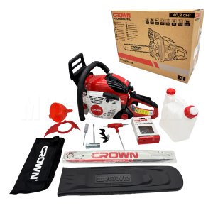 Пила цепная бензиновая CROWN CT20198-14