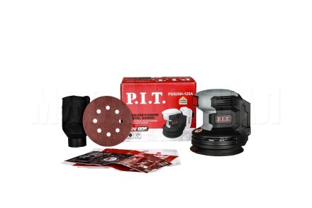 Шлифмашина орбитальная аккумуляторная P.I.T. PDS20H-125A СОЛО