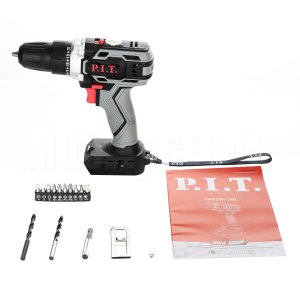Дрель аккумуляторная P.I.T. PBM20H-10B SOLO