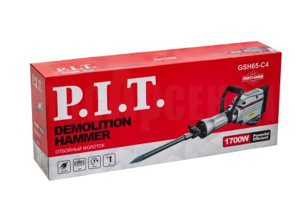 Молоток отбойный HEX30 сетевой P.I.T. GSH65-C4