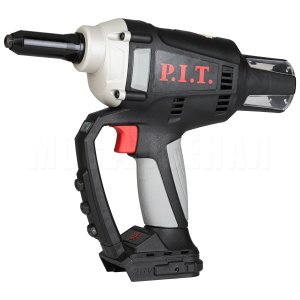 Пистолет заклёпочный аккумуляторный бесщёточный P.I.T. PRG20H-5A СОЛО