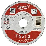 Отрезной диск SCS41/115X1 - 200шт Milwaukee