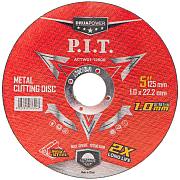 Диск отрезной по металлу и нерж. стали P.I.T. DRUA ACTW01-1250B