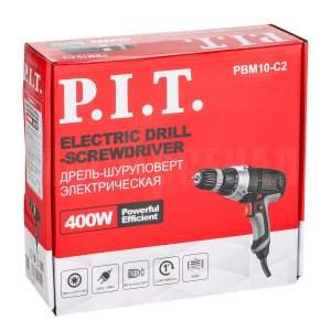 Дрель-шуруповерт сетевая P.I.T. PBM10-C2 МАСТЕР