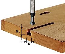 Фреза пазовая T-образная Festool HW S8 D10,5/NL13