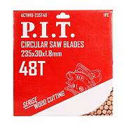 Диск пильный по дереву P.I.T. ACTW10-235T48