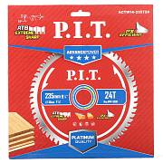 Диск пильный по дереву P.I.T. ACTW14-235T24