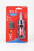 Набор бит с рукояткой P.I.T. ADVANCE HSDR04-0007