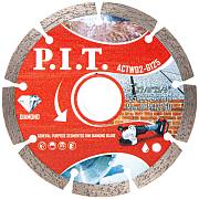 Диск алмазный отрезной сегментированный P.I.T. ACTW02-G125