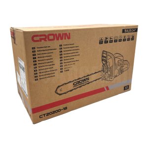 Пила цепная бензиновая CROWN CT20200-18