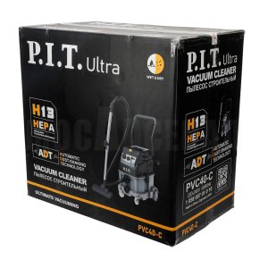 Пылесос строительный сетевой P.I.T. ULTRA PVC40-C