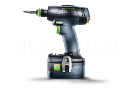 Дрель-шуруповерт Festool T 18+3 Li Basic