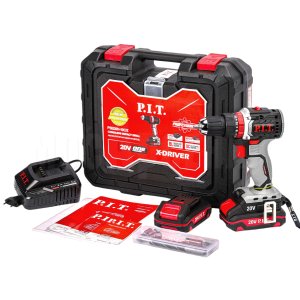 Дрель ударная аккумуляторная бесщёточная P.I.T. PSB20H-10C/2