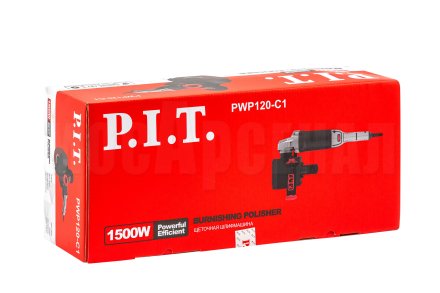Шлифмашина щеточно-брашировальная сетевая P.I.T. PWP120-C1