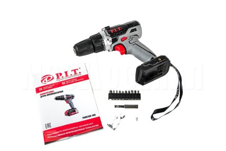 Дрель аккумуляторная P.I.T. PBM20H-10A СОЛО