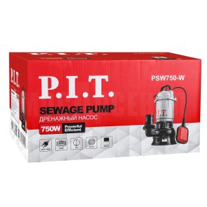 Насос фекальный сетевой P.I.T. PSW750-W