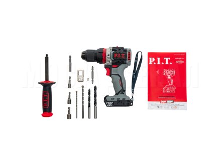 Дрель ударная аккумуляторная бесщёточная P.I.T. PSB20H-13D X-DRIVER SOLO
