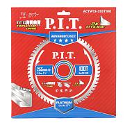 Диск пильный по алюминию P.I.T. ACTW13-255T100