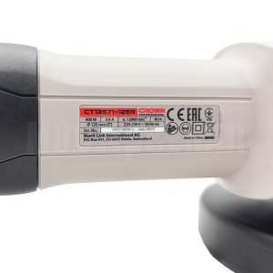 Угловая шлифовальная машина CROWN CT13571-125R