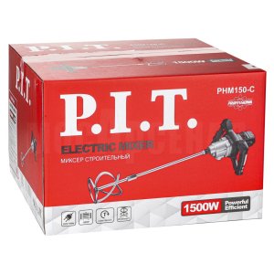 Миксер строительный сетевой P.I.T. PHM150-C
